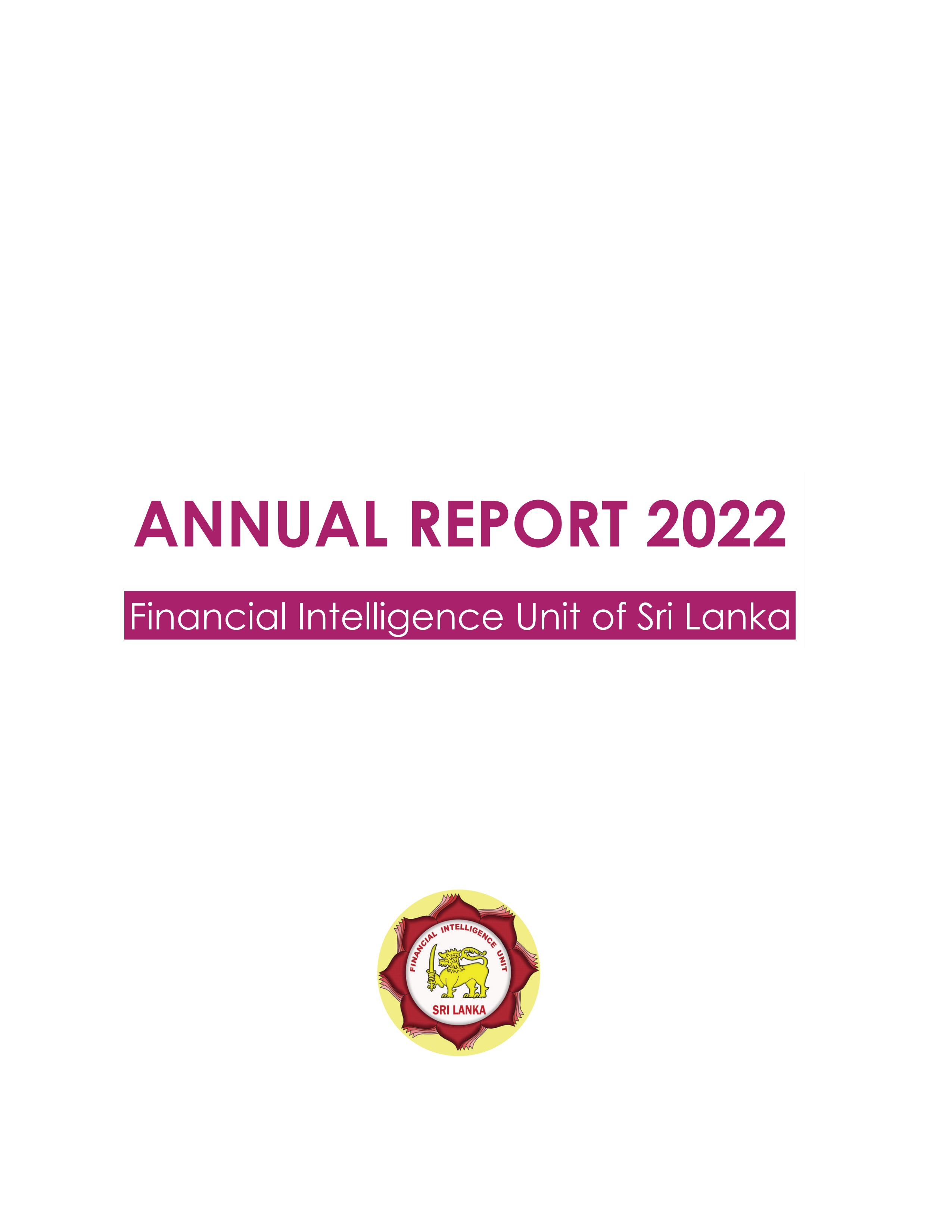 FIU Annual Report 2022