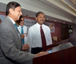 Official Launching of the Website of FIU Sri Lanka - 2014