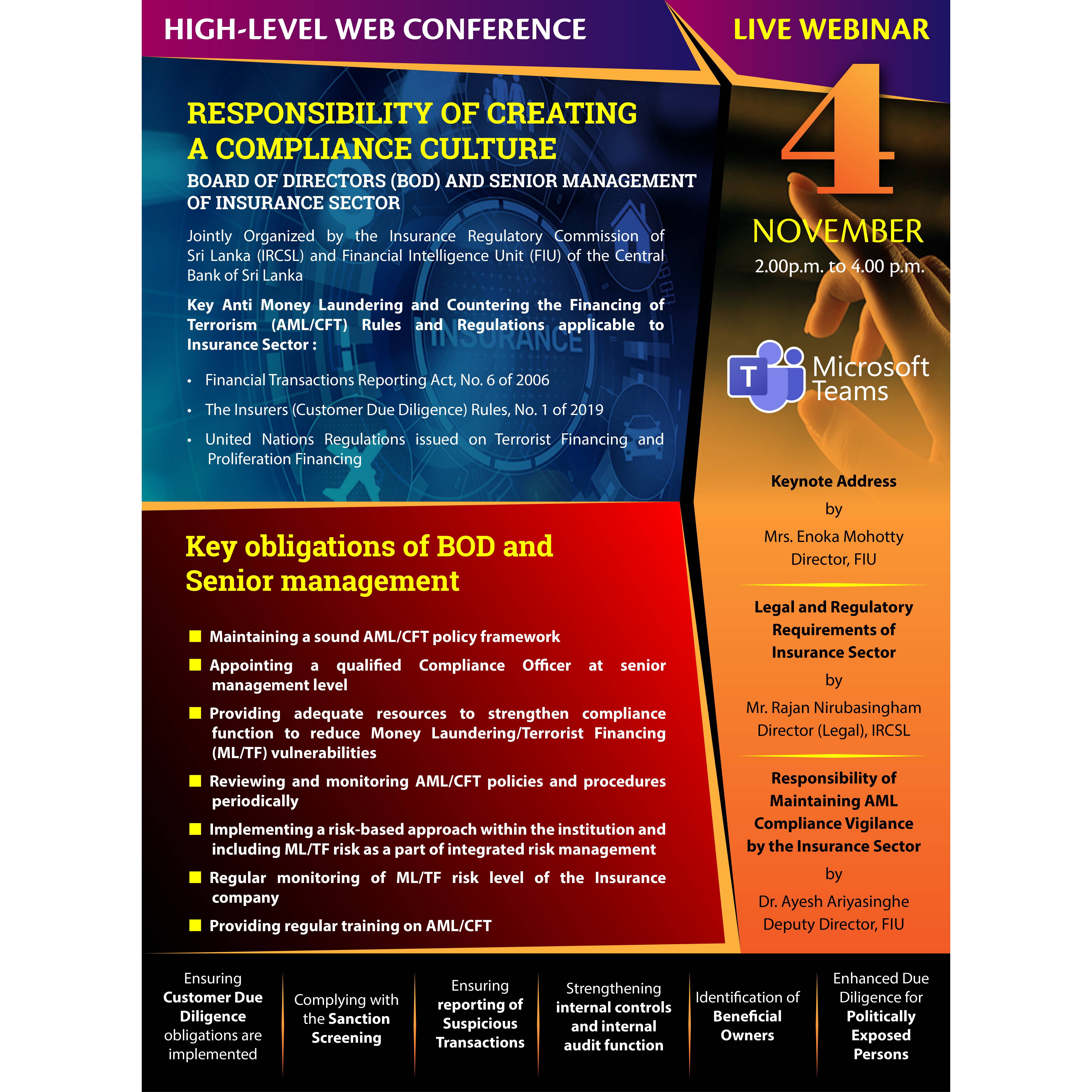 Web Conference for Insurance Sector