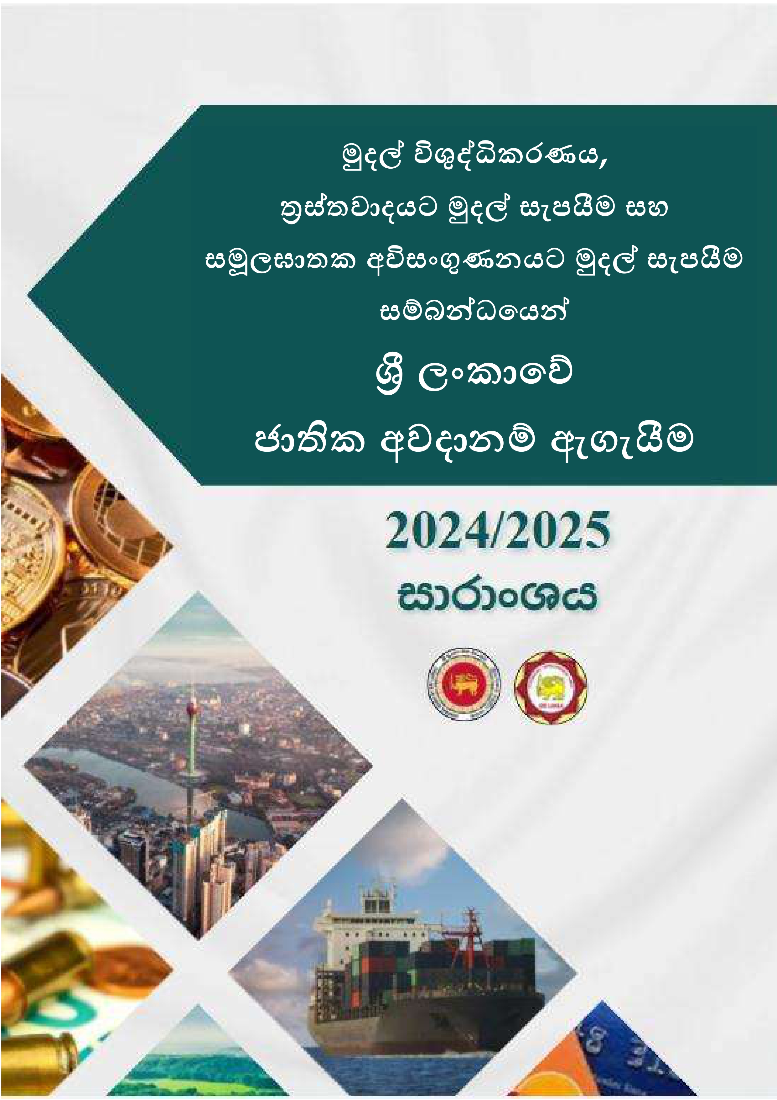 NRA on ML/TF/PF 2024/25 - Sanitized Report (Sinhala)